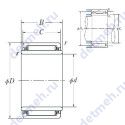 Чертеж подшипника LM223020