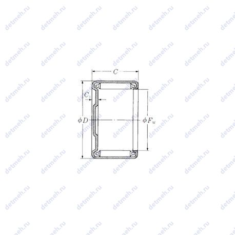 Подшипник MF-4026 чертеж