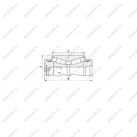 Подшипник 190KBE030+L чертеж