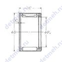 Чертеж подшипника MFJLT-3028