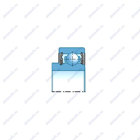 Подшипник 6207E22GY-4 чертеж