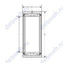 Чертеж подшипника MR-40
