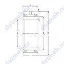 Чертеж подшипника NA3085
