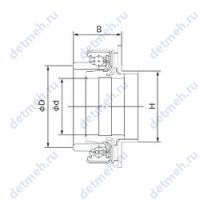 Чертеж подшипника 68SCRN48P