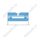 Чертеж подшипника NK16/20R+IR12X16X20