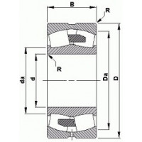 Чертеж подшипника 23044YMW33W84C08