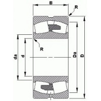 Чертеж подшипника 23060YMBW525C08