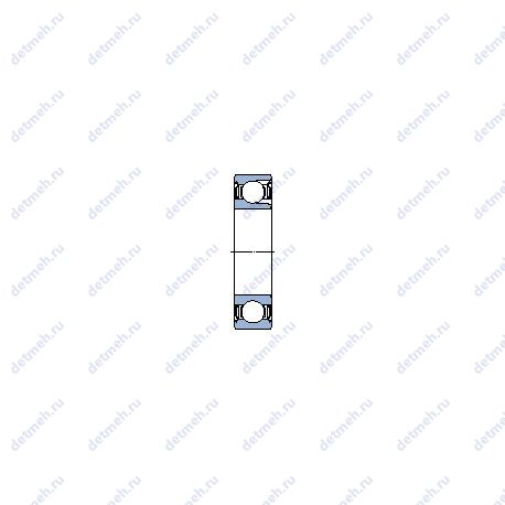 Подшипник 314-2Z чертеж