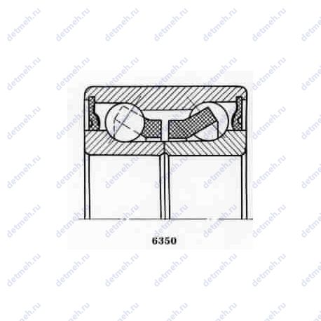 Подшипник 357234 чертеж