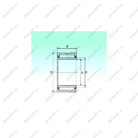 Подшипник NKIS 100 чертеж