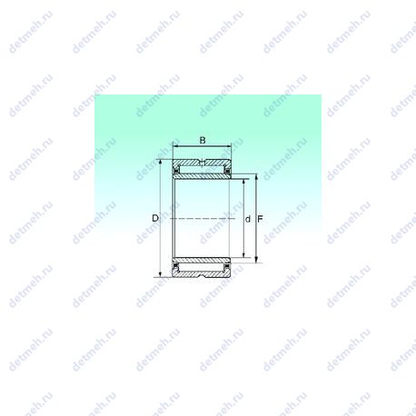 Подшипник NKIS 70 чертеж
