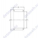 Чертеж подшипника PCJ445016