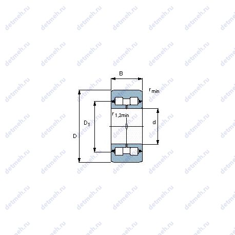 Подшипник BC2B 320055 A чертеж
