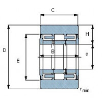 Чертеж подшипника BC3B 320899