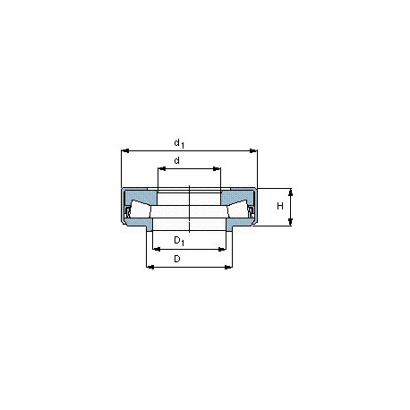 Подшипник BFSB 445870 E/HA1 чертеж