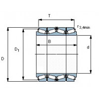 Чертеж подшипника BT4B 328344/HA1