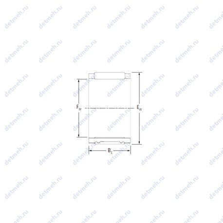 Подшипник R45/33 чертеж