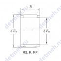 Чертеж подшипника RFU293424A