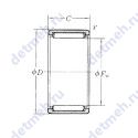 Чертеж подшипника RLM6040
