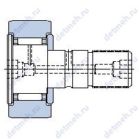 Чертеж подшипника KR 35 B