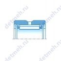 Чертеж подшипника RNA0-7X14X8