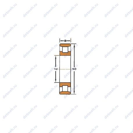 Подшипник N 407 чертеж