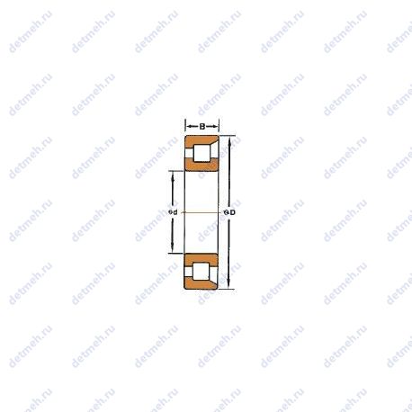 Подшипник NF 408 чертеж