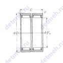 Чертеж подшипника RNAFW405540