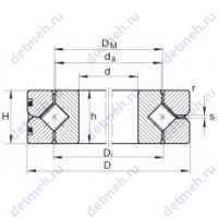 Чертеж подшипника SX 011868