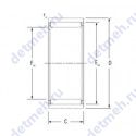Чертеж подшипника RNAO14X26X12