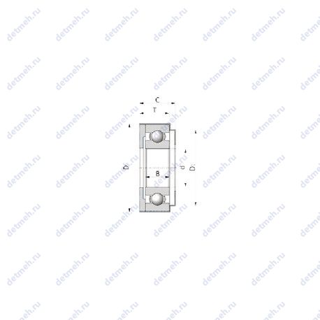Подшипник AB10272S02 чертеж