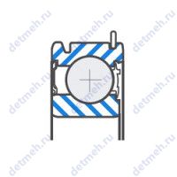 Чертеж подшипника AB40087S08
