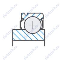 Чертеж подшипника AB40270
