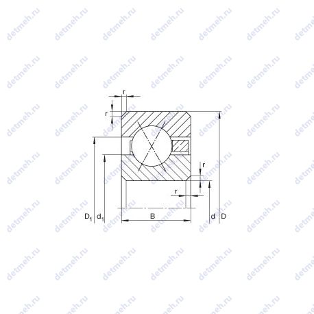 Подшипник CSXC120 чертеж