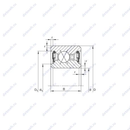 Подшипник CSXU090-2RS чертеж