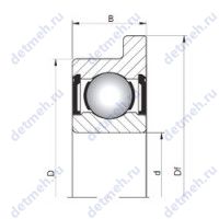 Чертеж подшипника FL60/2.5 ZZ