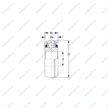 Подшипник GW211PPB2 чертеж