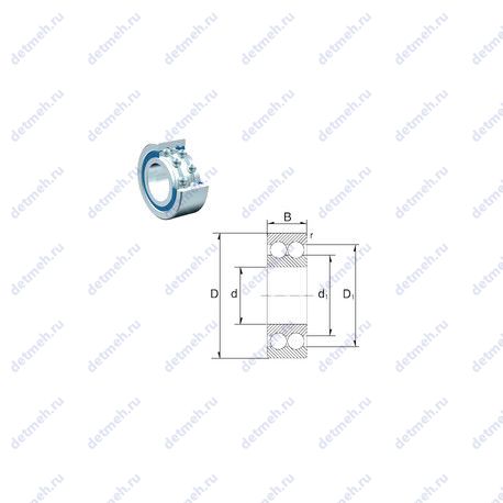Подшипник S4207-2RS чертеж