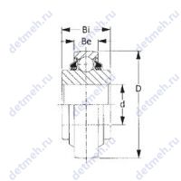 Чертеж подшипника W210PPB9