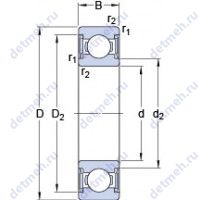W 6208-2RS1/VP311