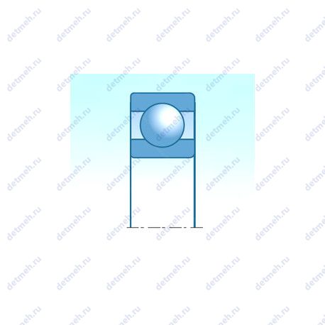 Подшипник WBC8-14LL чертеж