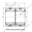 Чертеж подшипника 10777/750M