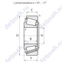 Чертеж подшипника 2007707A1