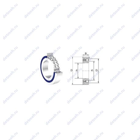 Подшипник S2201-2RS чертеж