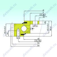 Чертеж подшипника EBL.20.0314.200-1STPN