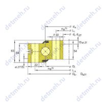Чертеж подшипника ESU 25 0955