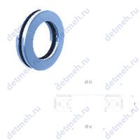 Чертеж подшипника F15059