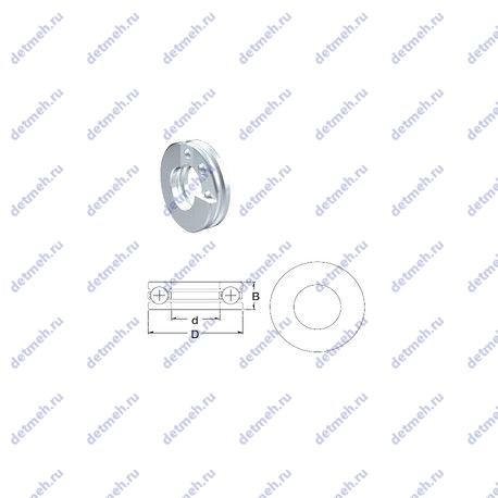 Подшипник S51109 чертеж