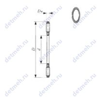 Чертеж подшипника NTB 5070