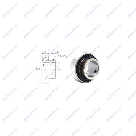 Подшипник SB205-15 чертеж